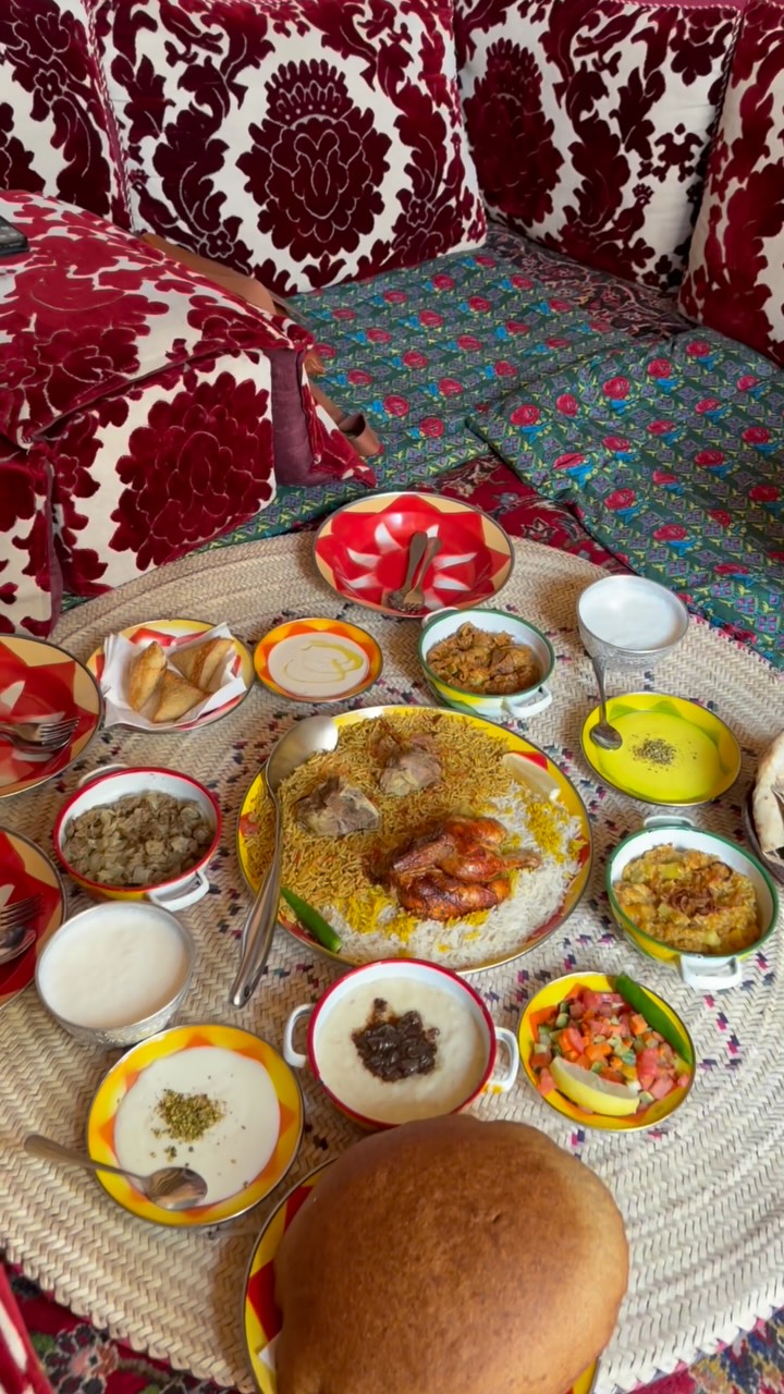Traditional Saudi Home Atmosphere in Riyadh Restaurant