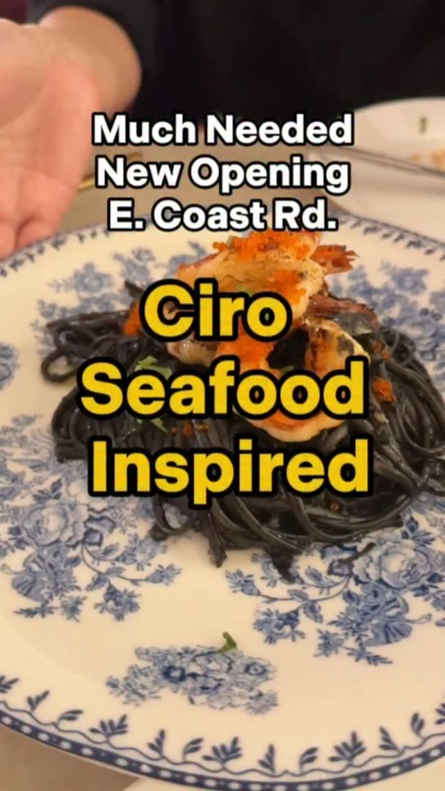 Italian Seafood Restaurant Opens In Singapore
