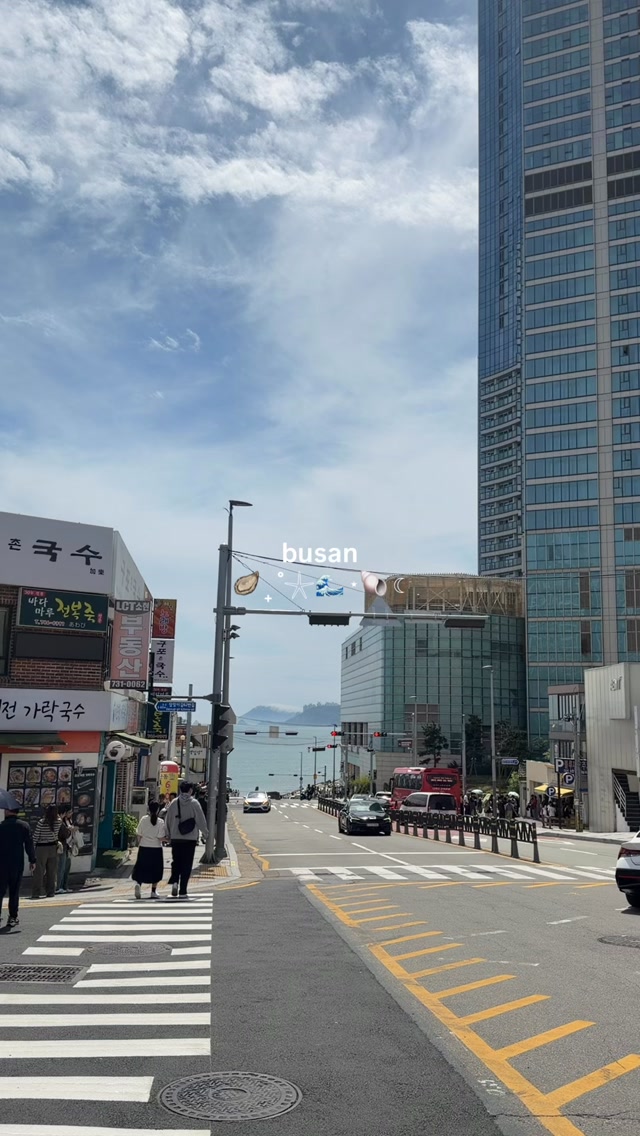 Busan's Coastal Beauty and Vibrant City Life
