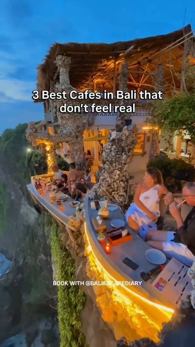 Bali Cafes With Unbelievable Natural Views