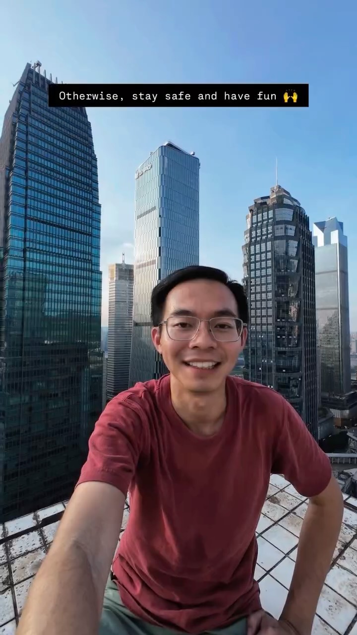 Deyi World Unit B Chongqing Rooftop Access
