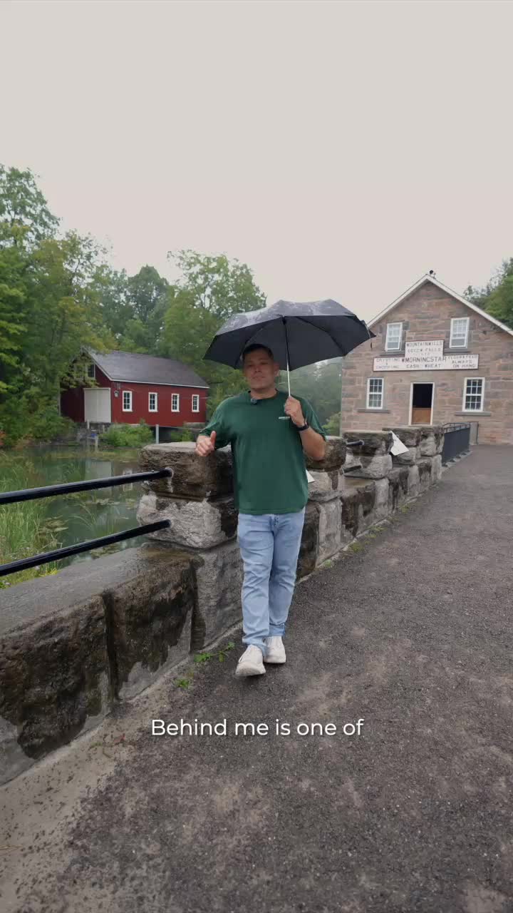 Historic Mill and Falls in St. Catharines