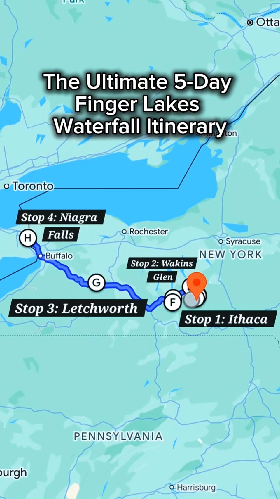 New York State Parks & Waterfalls on a Budget