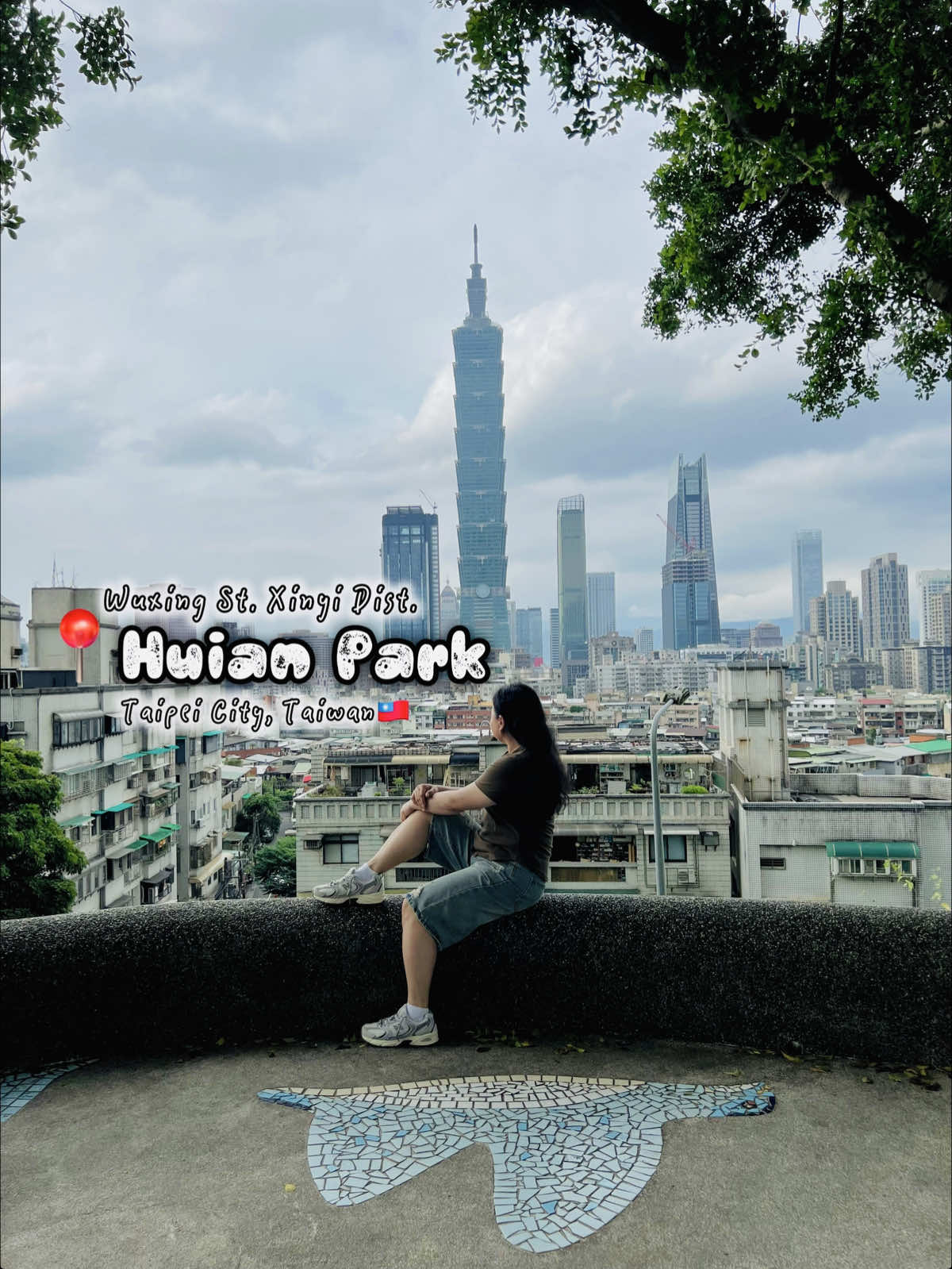 Taipei's Huian Park: Serene Views of Taipei 101