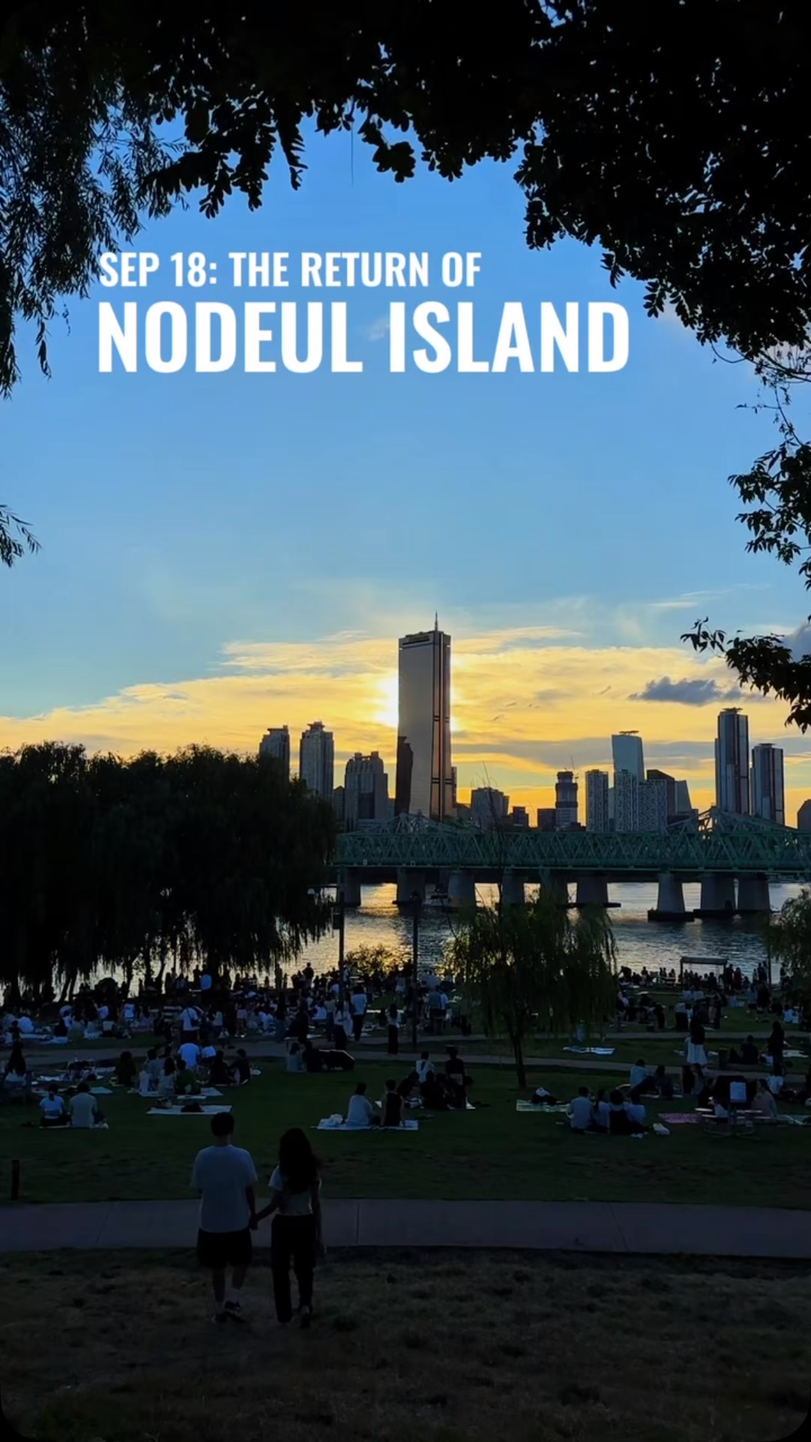 Seoul Waterfront Parks With Sunset Views