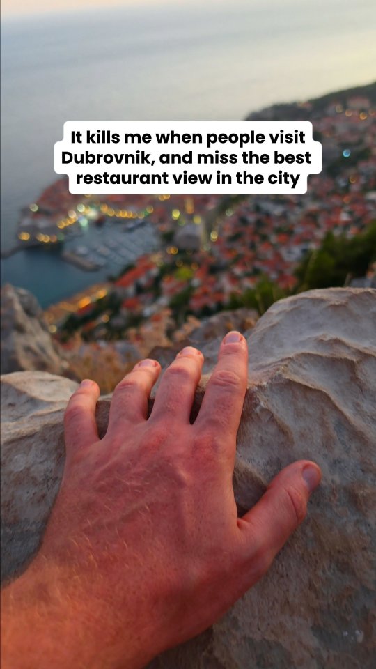 Dubrovnik Views From Mount Srđ