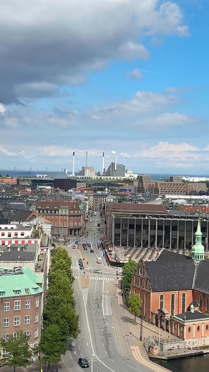 Copenhagen's Palace Tower Offers Free Panoramic Views
