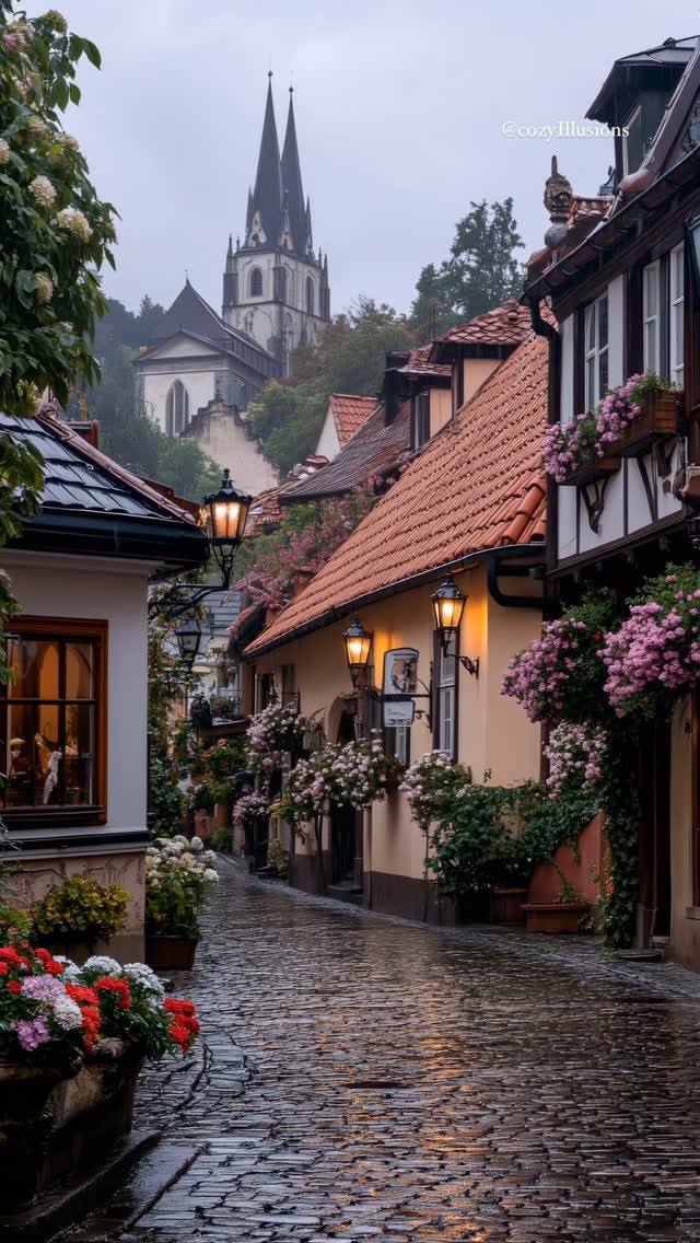 Charming Villages With Cobblestone Streets