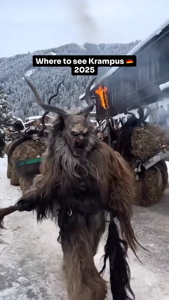 Alpine Towns Hosting Krampus Events