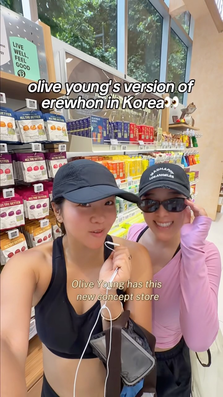 Olive Young's New Gwanghwamun Wellness Store