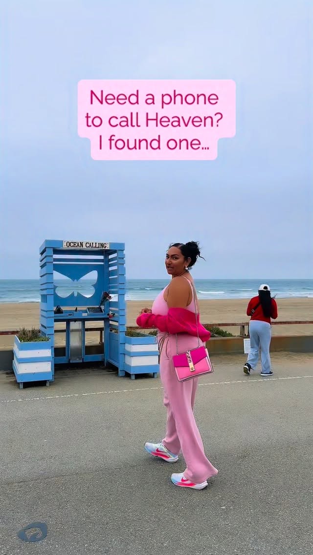Ocean Beach Phone Booth Connects With Heaven