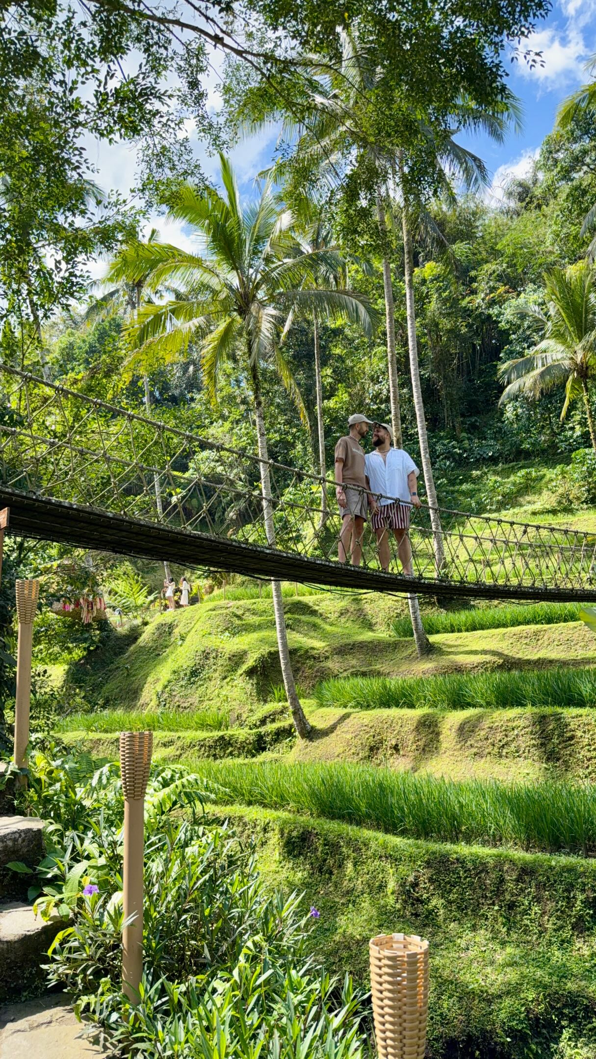 Bali Destinations: Waterfall, Cafe, and Temple