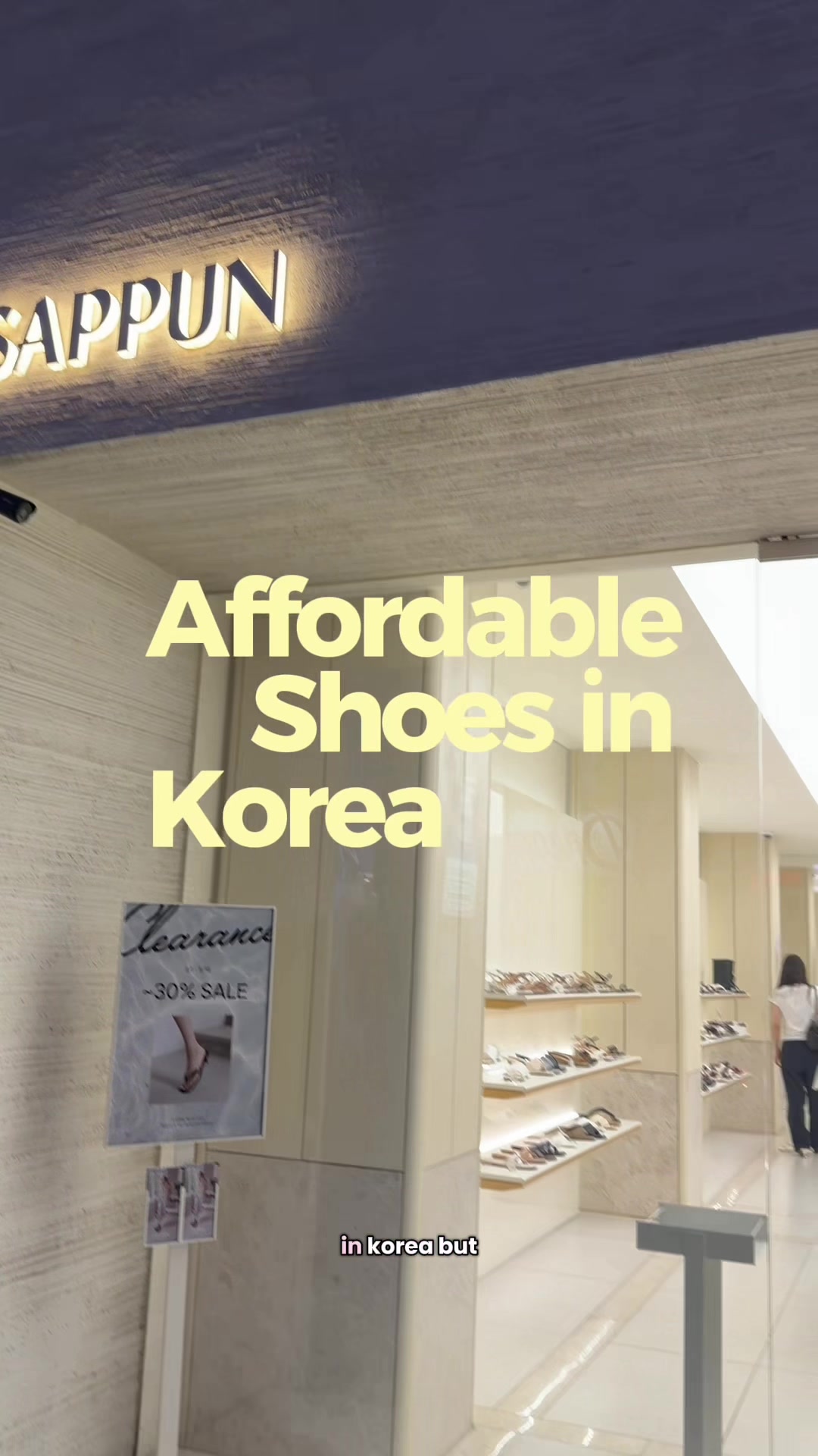 Korean Shoe Brand Sappun Offers Comfortable Styles