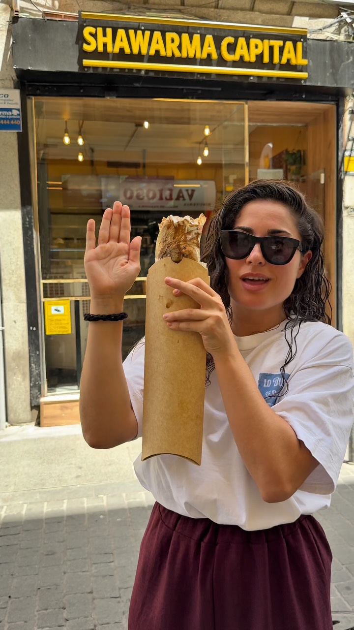 Madrid Restaurant Serves XXL Shawarmas