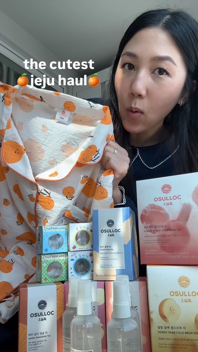 Jeju Souvenirs From Tea Museum and Island Project