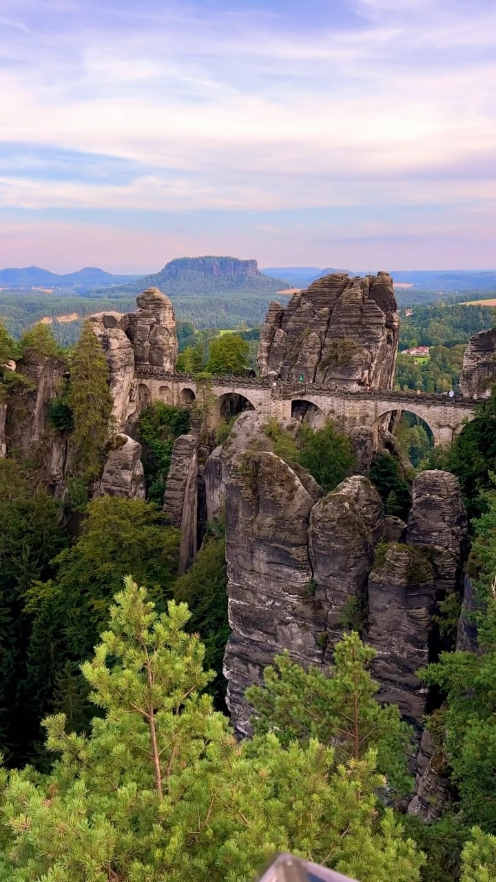 Scenic Hikes Around Bastei Bridge
