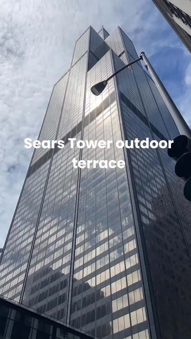 Willis Tower's Free Outdoor Terrace Offers City Views