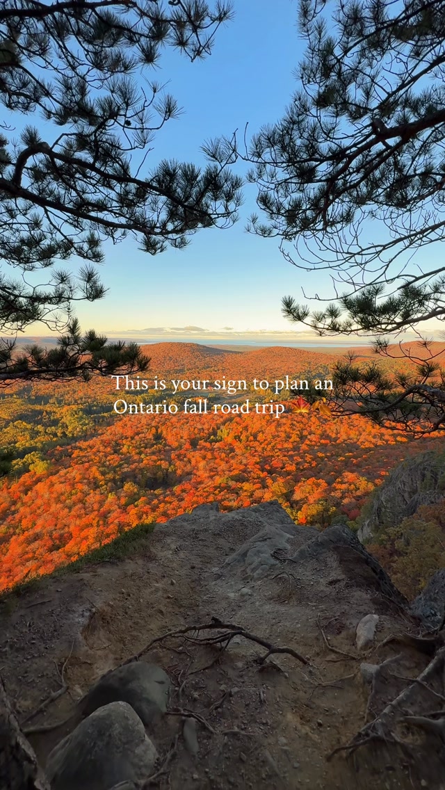 Fall Foliage Views From Robertson Cliffs