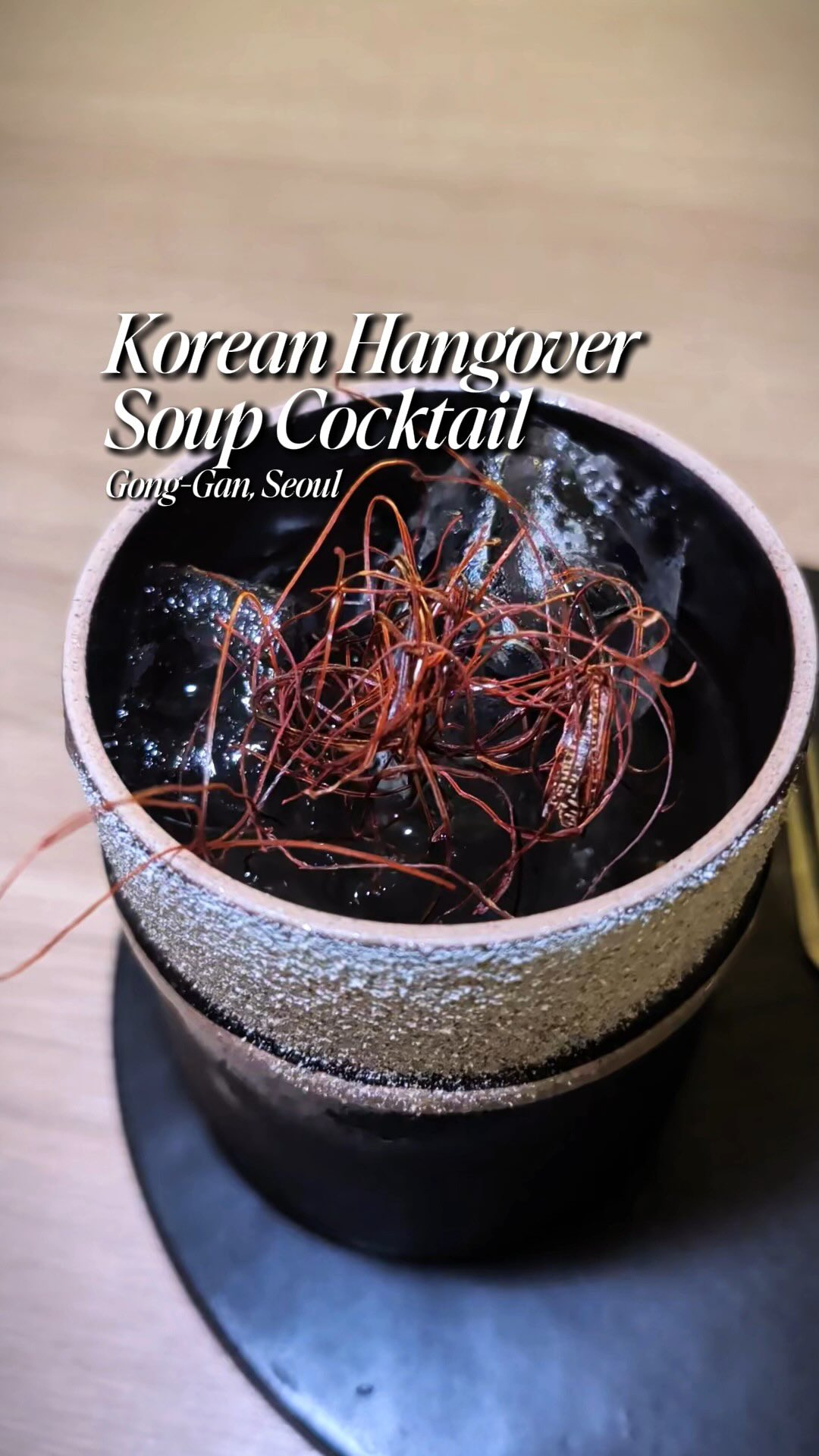 Korean-Inspired Cocktails at Seoul's Top Bar