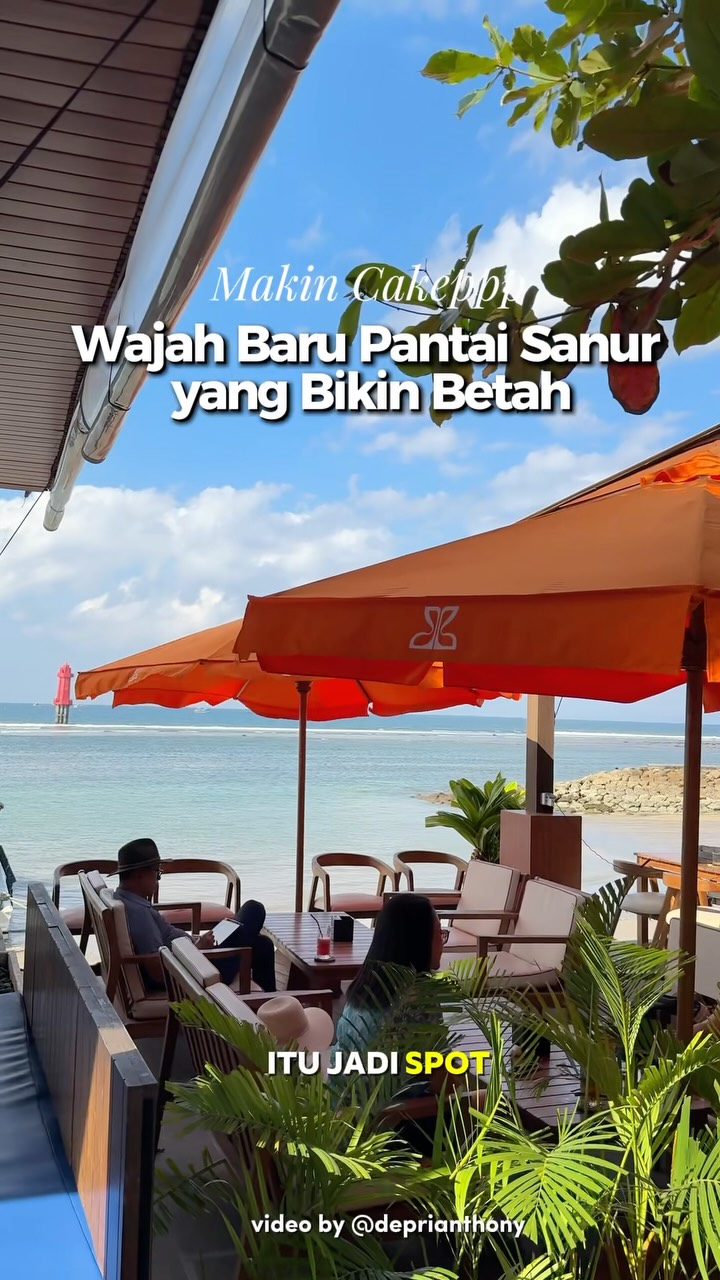Sanur Beach's Modern Facelift and Dining Spots