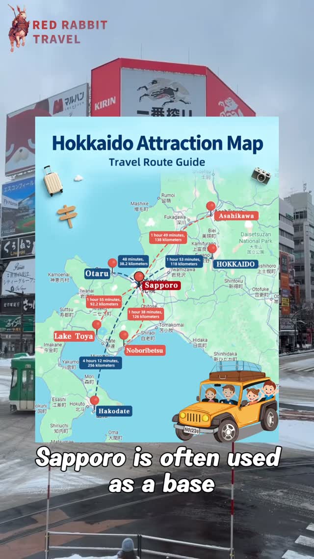 Hokkaido Destinations: Travel Times and Itinerary Ideas