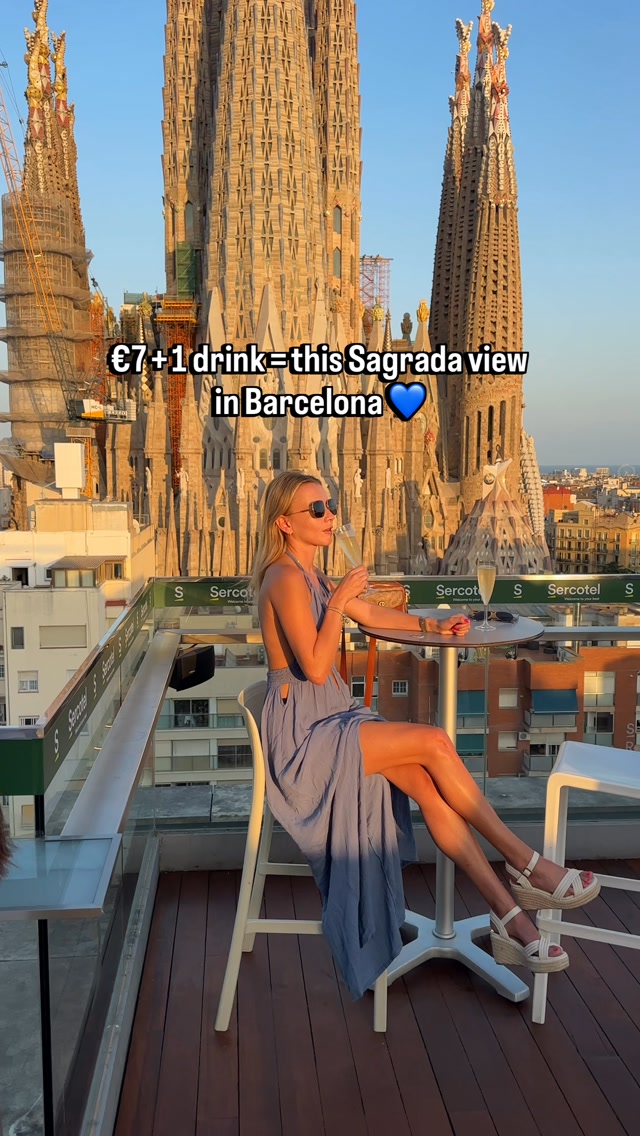 Barcelona Rooftops With Sagrada Familia Views