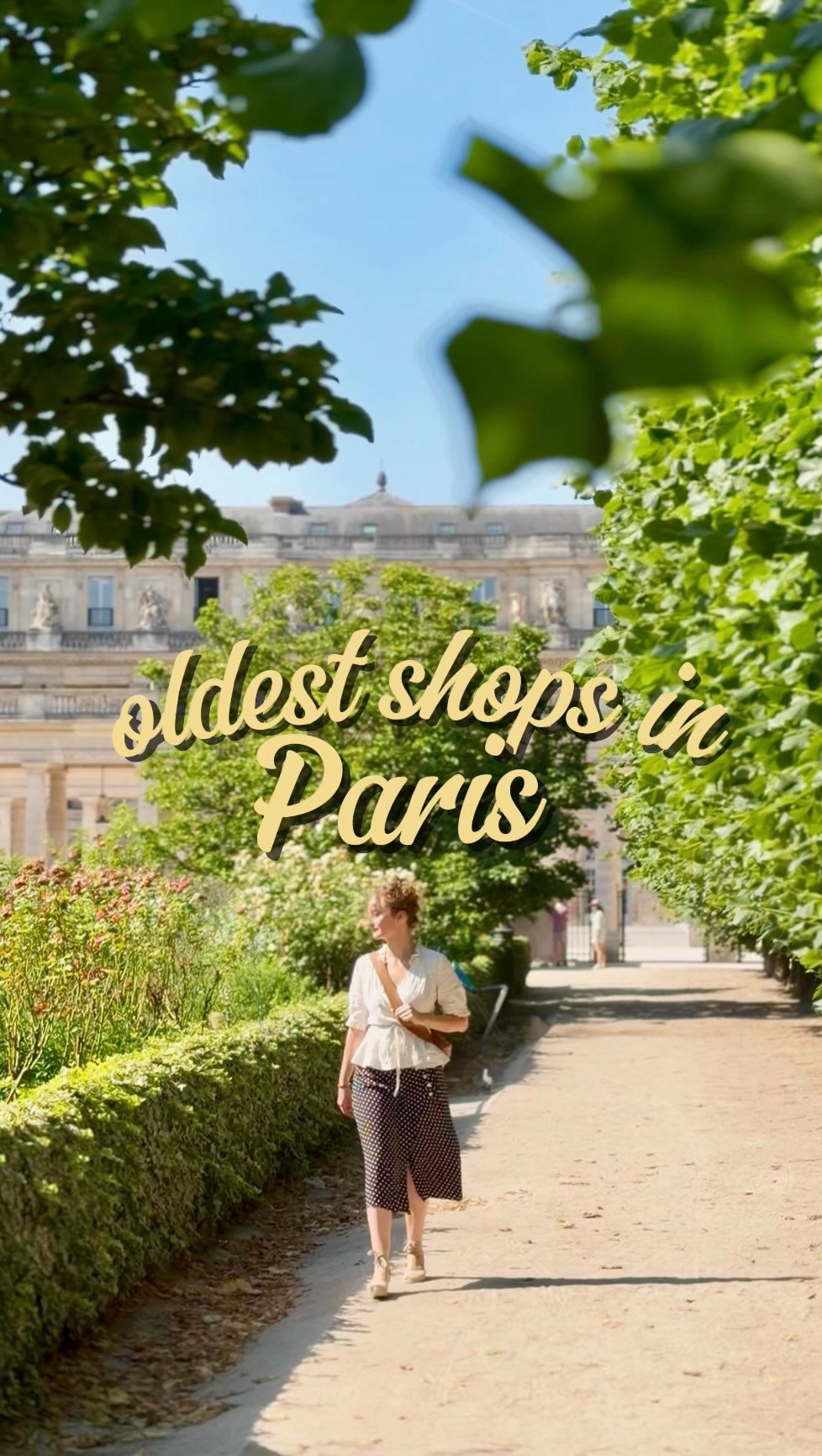 Explore Historic Parisian Shops and Landmarks