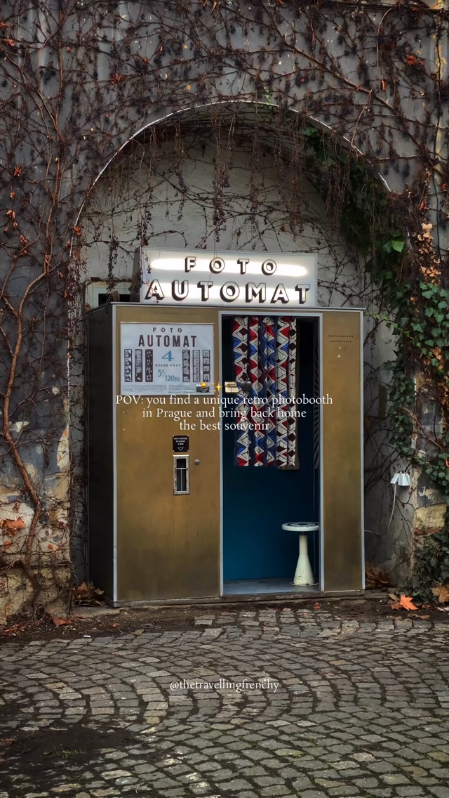 Prague's Retro Photobooth Experience