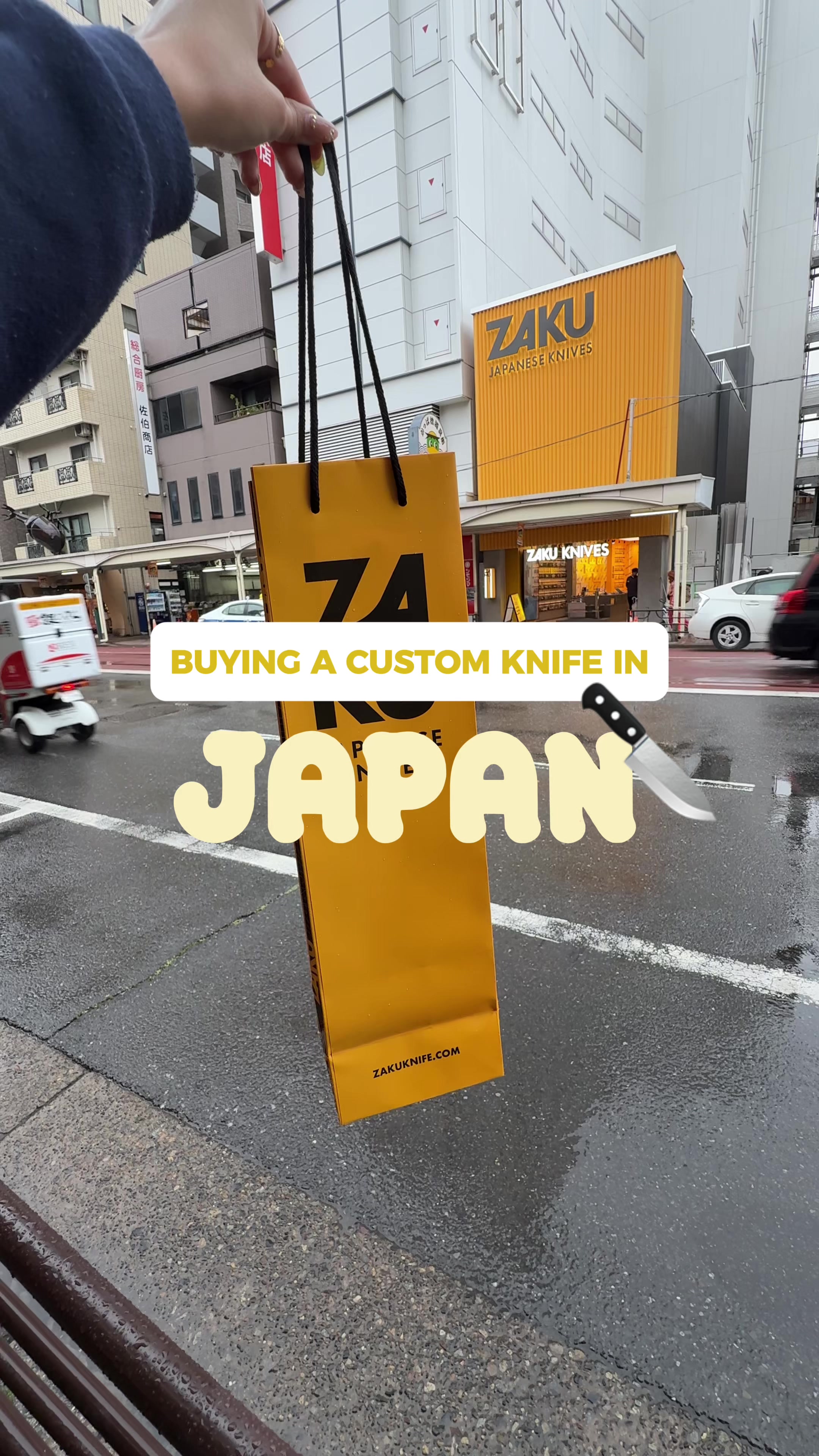 Custom Japanese Knife Shopping Experience In Tokyo