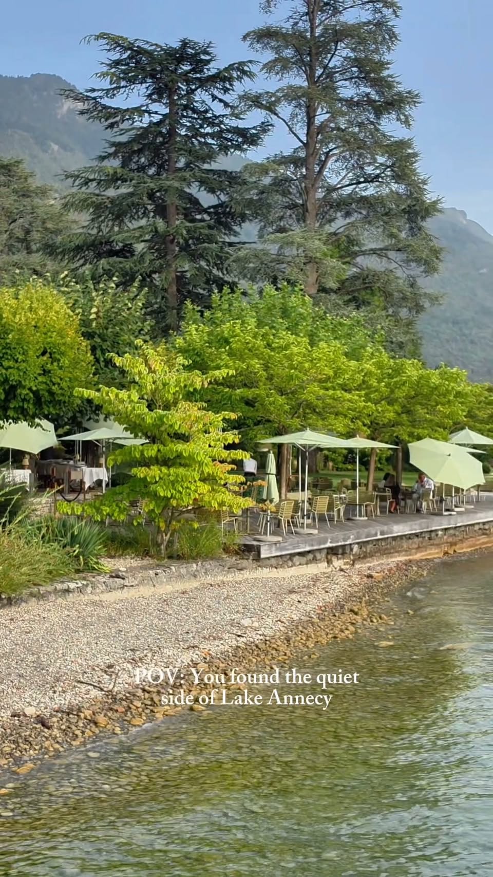 Talloires Village and Bay on Lake Annecy