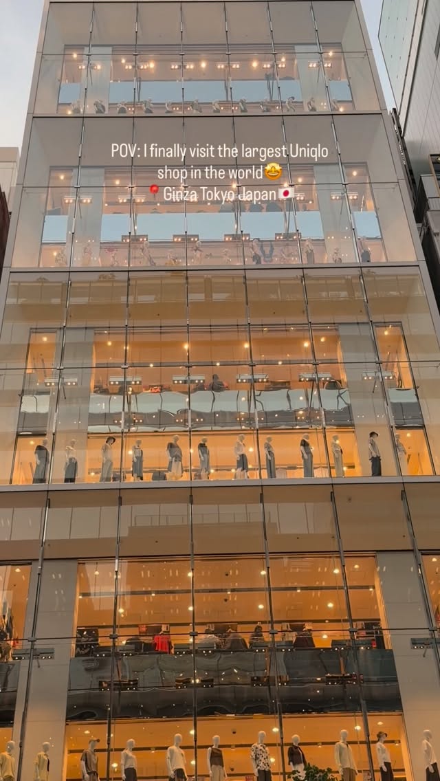 Uniqlo's Ginza Flagship Store