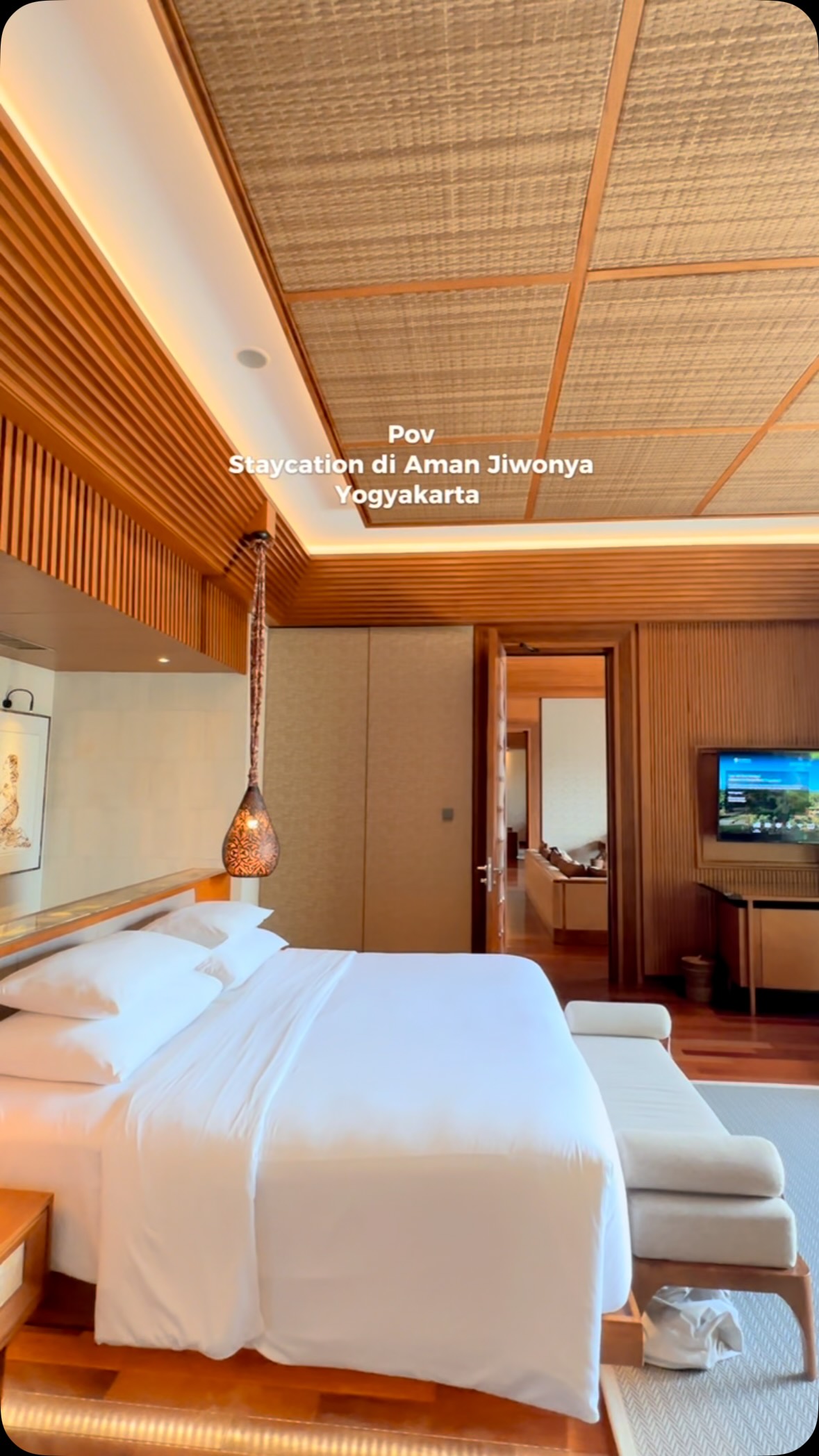 Luxury Staycation at Amanjiwo in Yogyakarta