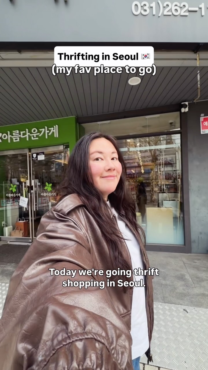 Seoul's Beautiful Store Thrift Shopping