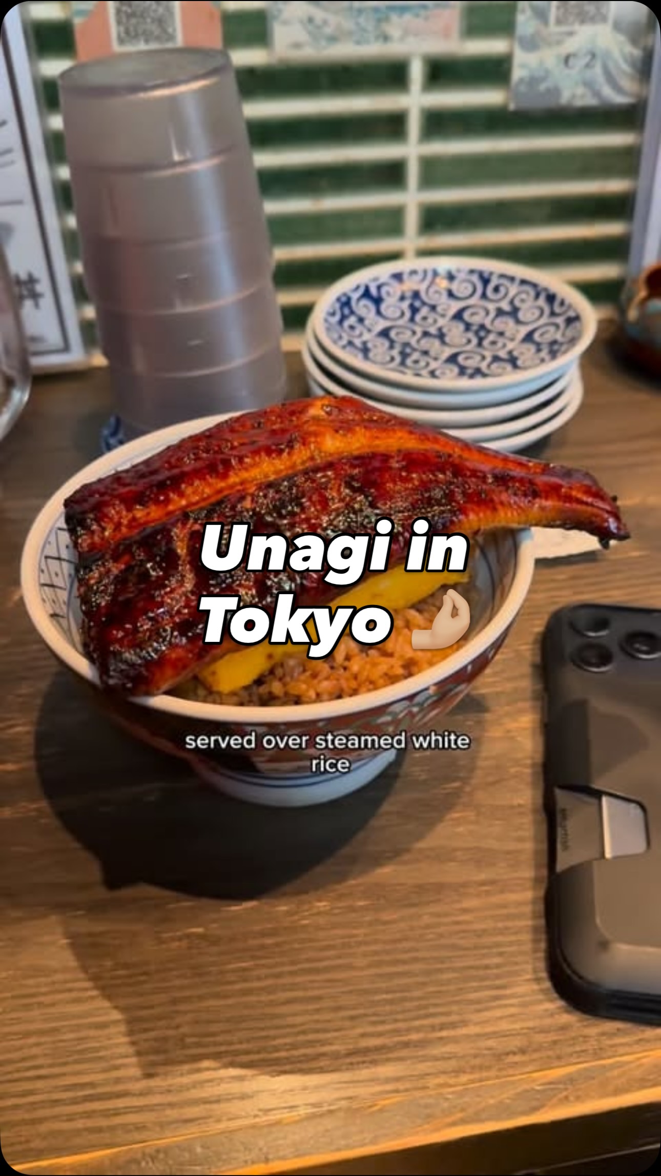 Tokyo Unagi Spot Offers Smoky Eel Bowls
