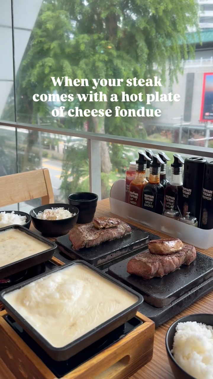 Japanese Steakhouse Serves Sizzling Lava Stone Steaks