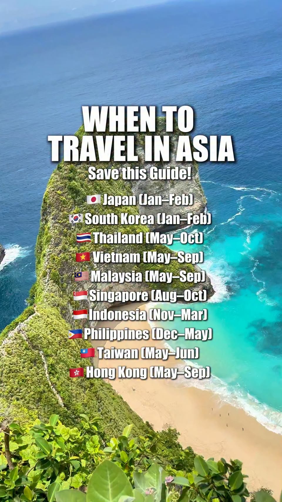 Best Times to Visit Popular Asian Destinations