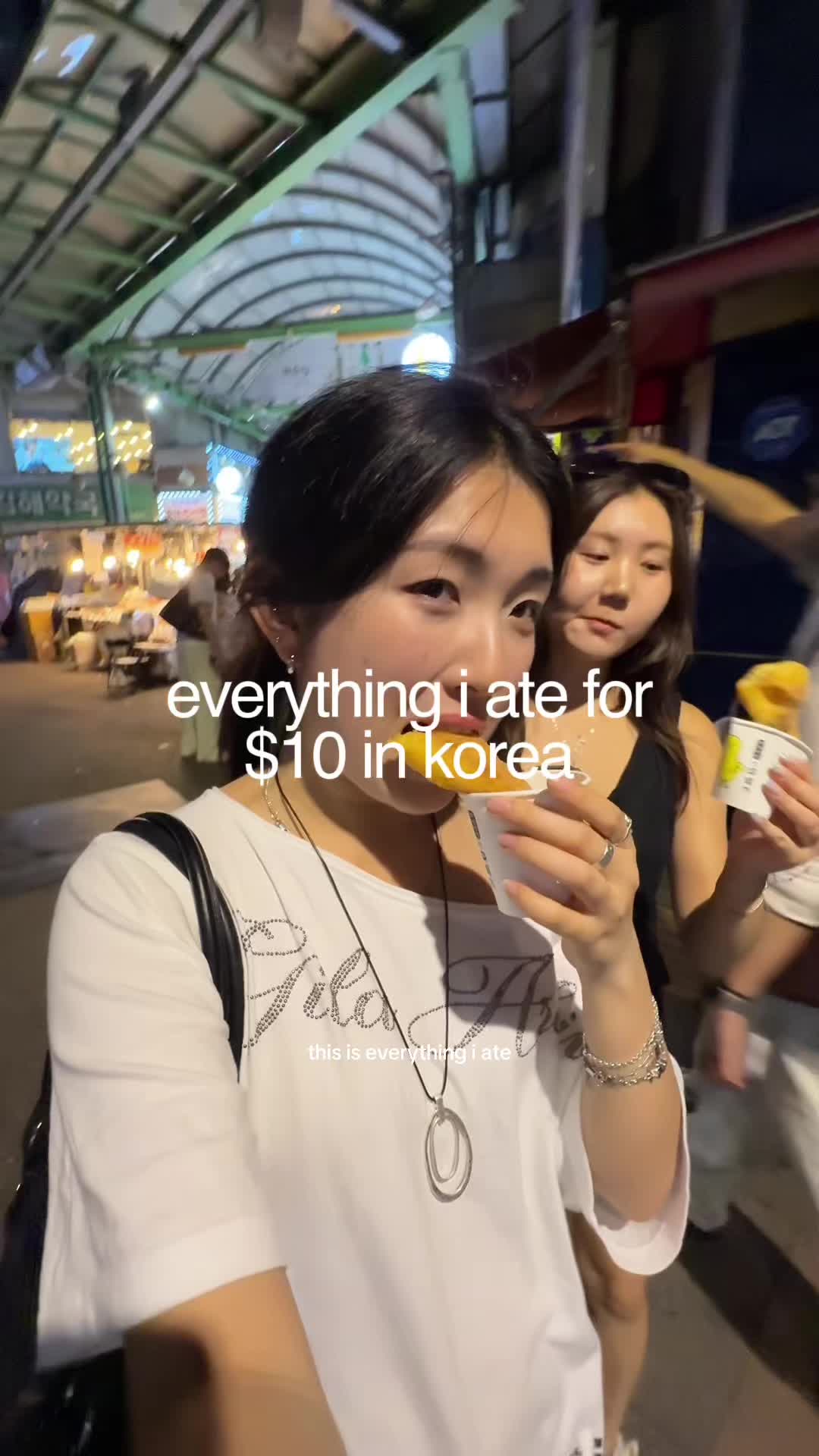 Seoul Markets and Popular Food Stalls