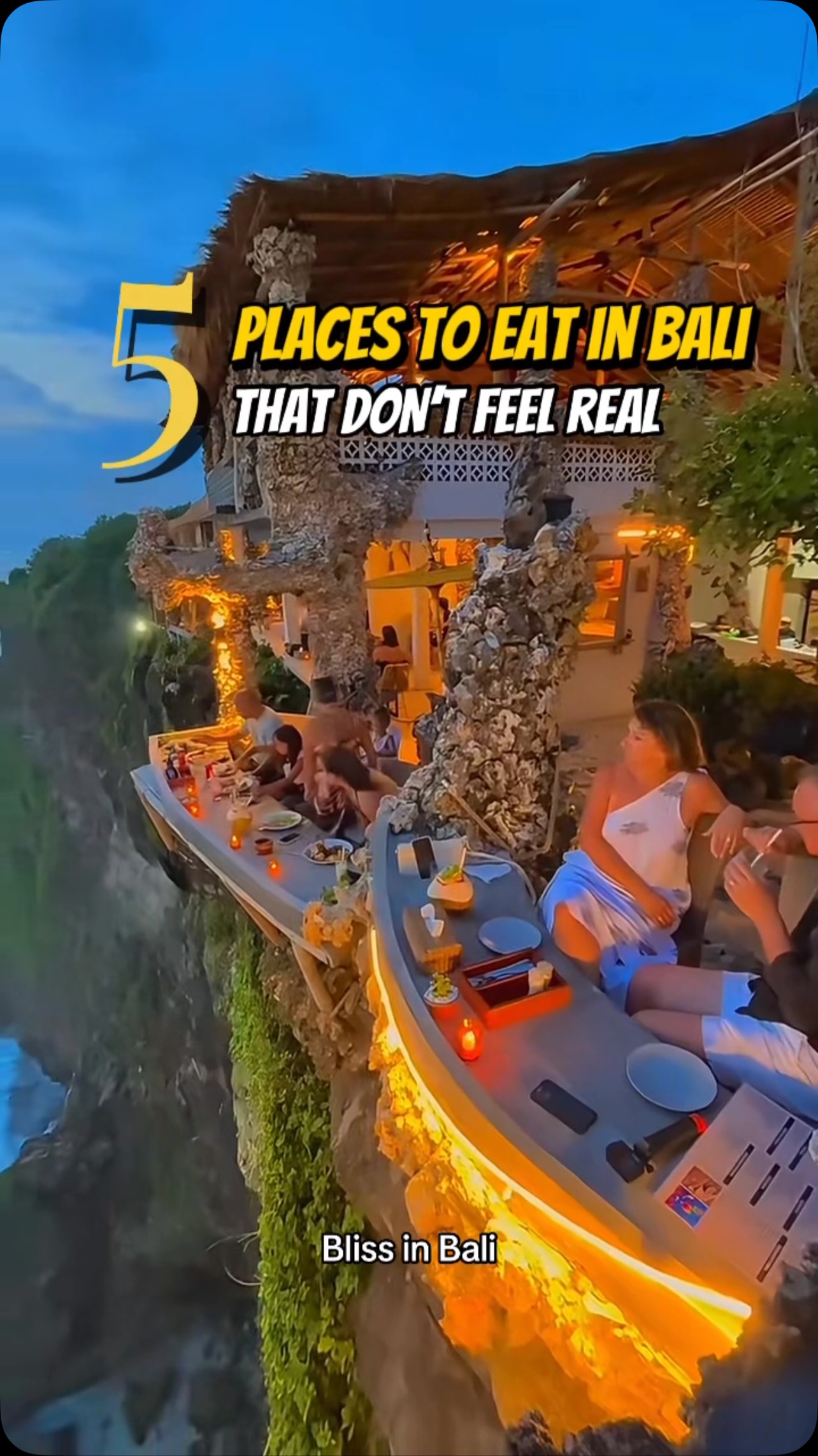 Bali Restaurants With Stunning Views