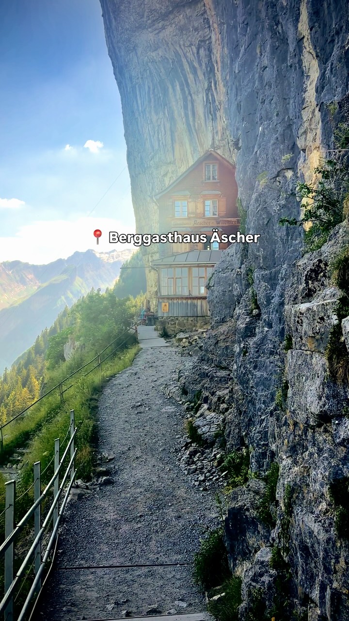 Cliffside Guesthouse and Caves in Switzerland