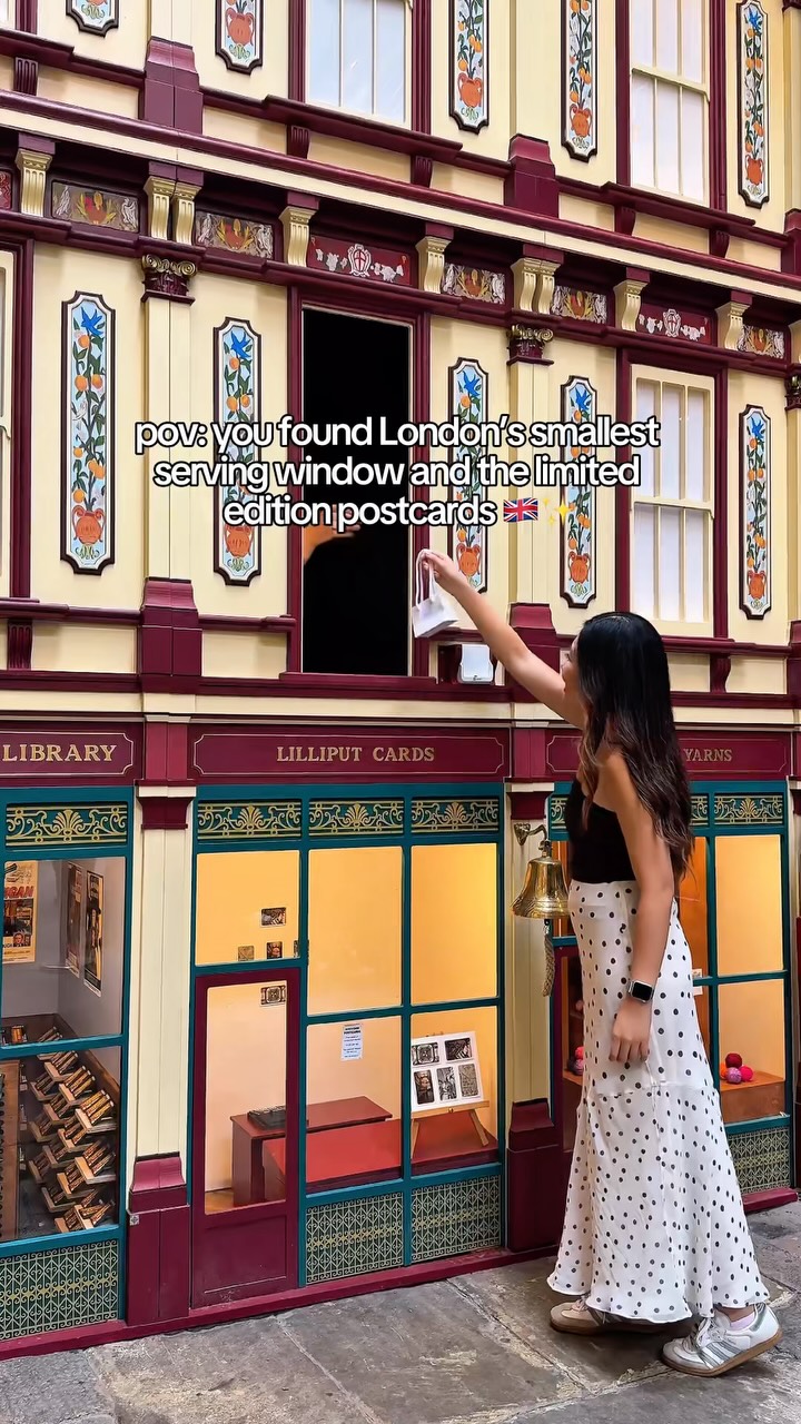 Leadenhall Market's Tiny Postcard Pop-Up