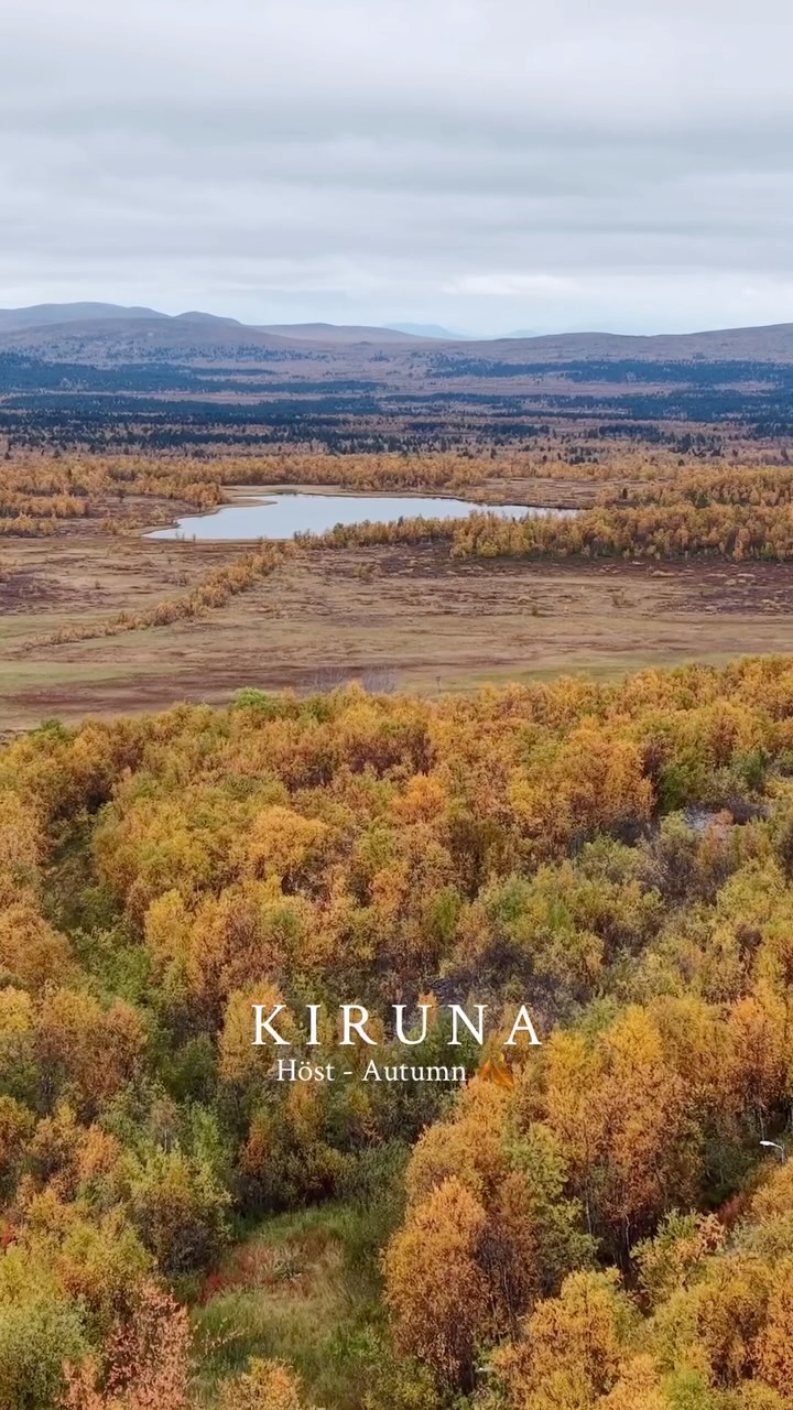 Autumn Views in Swedish Lapland's Kiruna