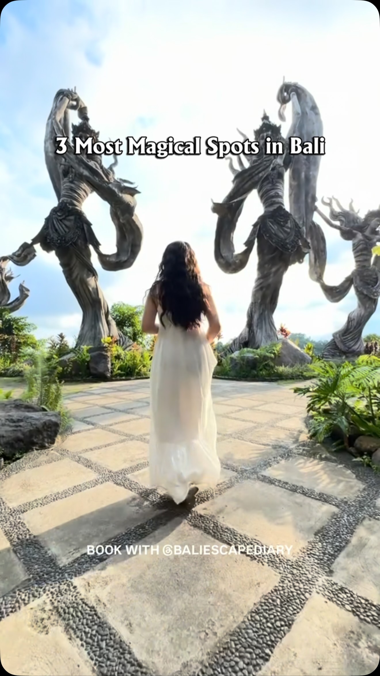 Bali's Enchanting Angel Statues and Creative Hubs