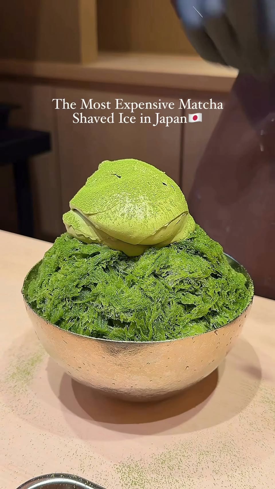 Hiiragi's Exclusive Matcha Shaved Ice