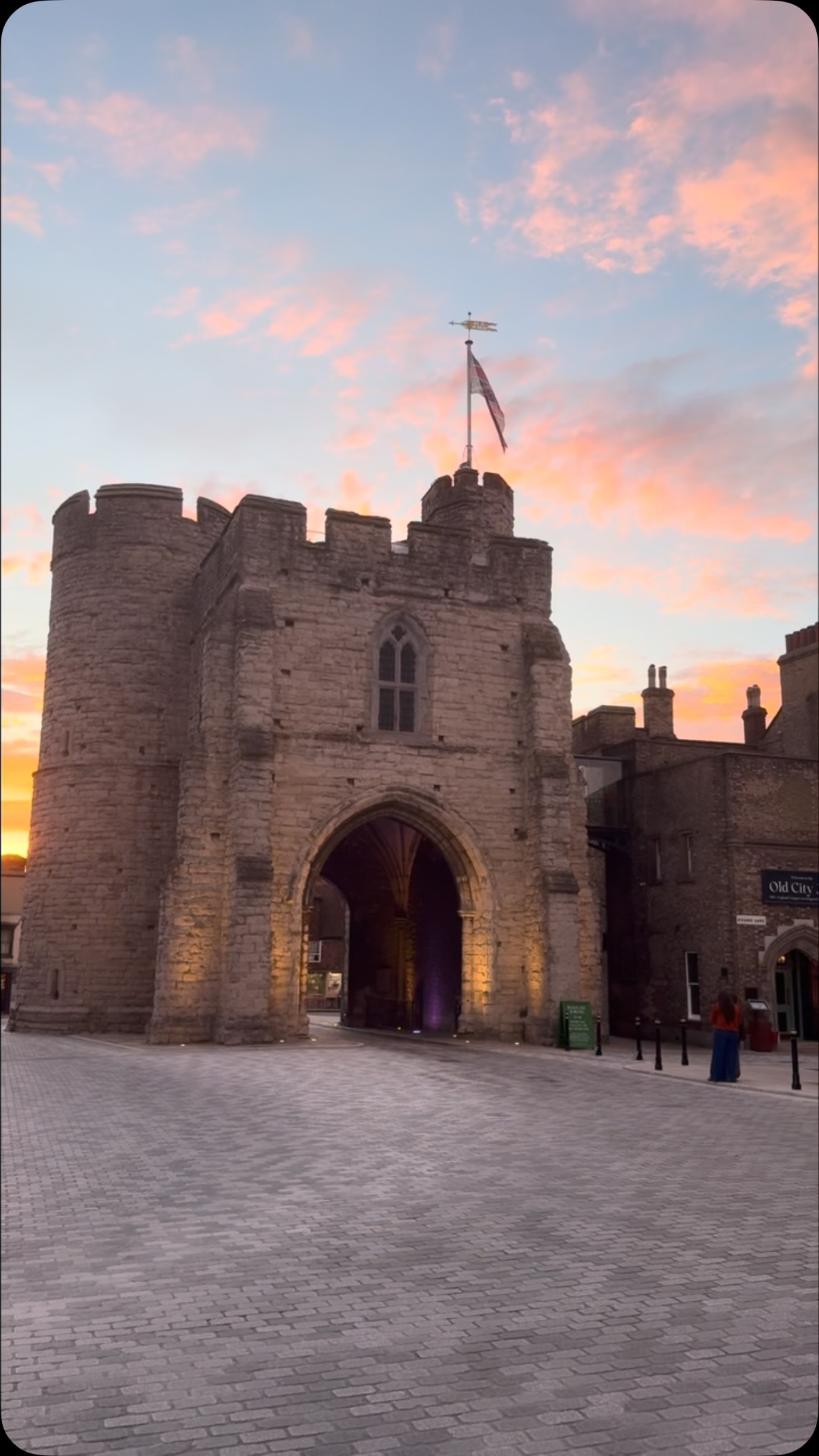 Canterbury's Historic Landmarks and River Stour