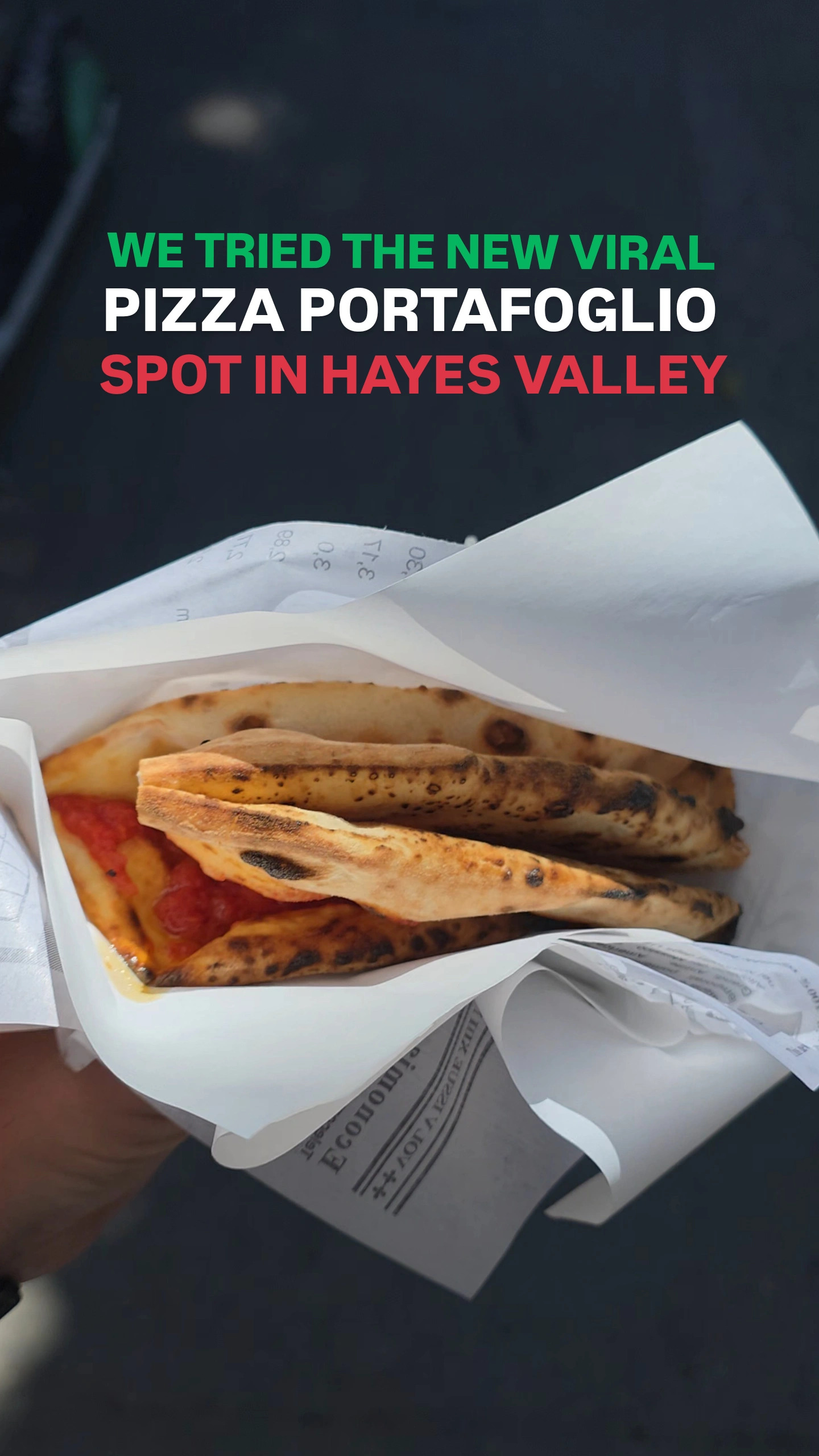 Hayes Valley Pizzerias Offer Portable Neapolitan Snacks
