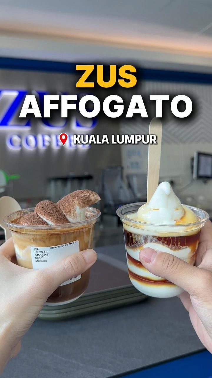 ZUS Coffee Offers New Affogato Flavors