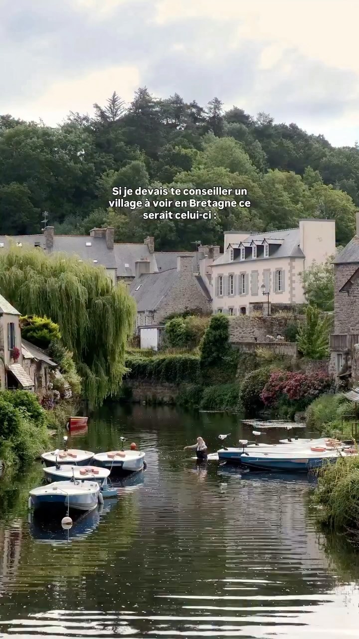 Brittany Villages With Eiffel Tower House