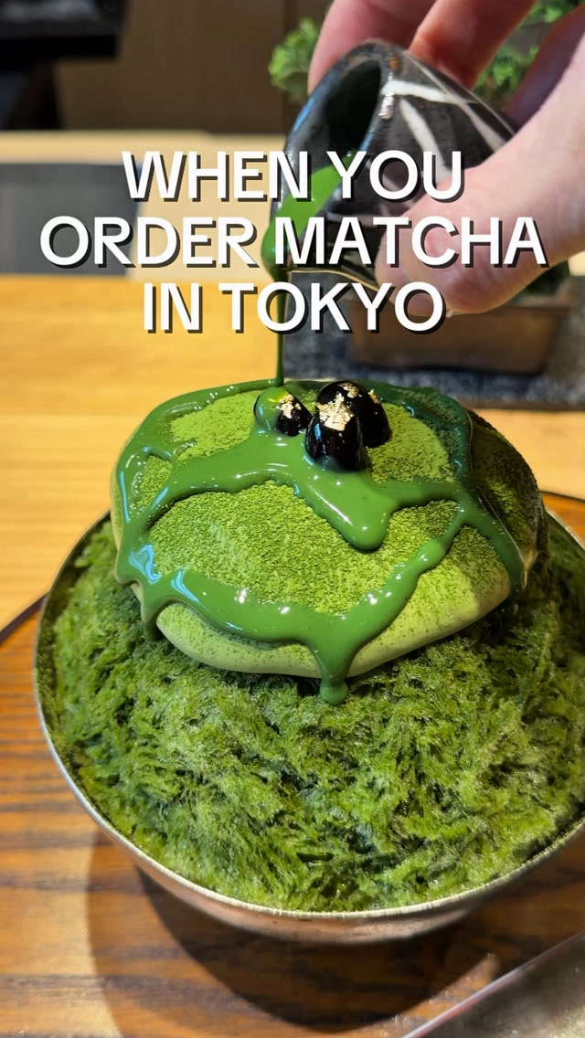 Matcha Delights In Ginza