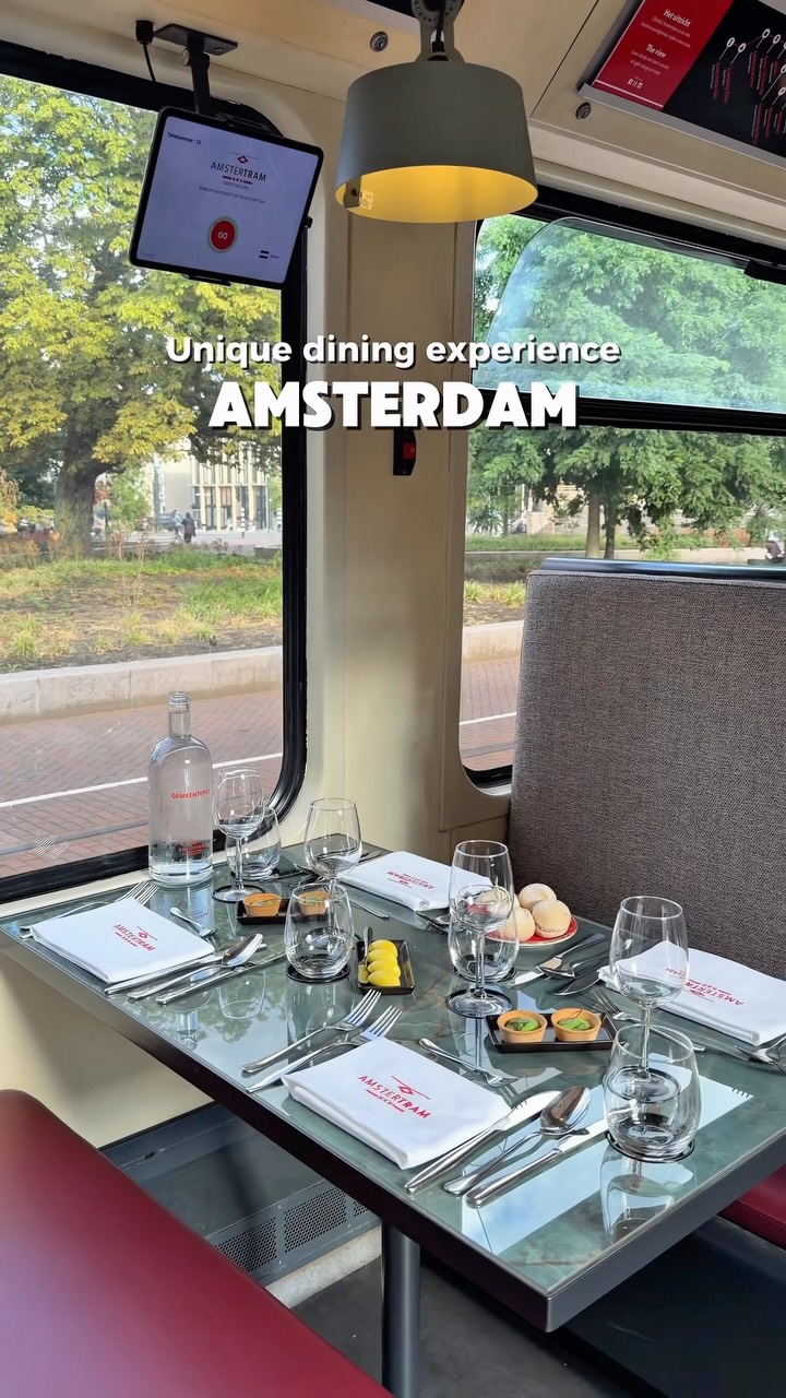 Amsterdam Tram Restaurant Experience