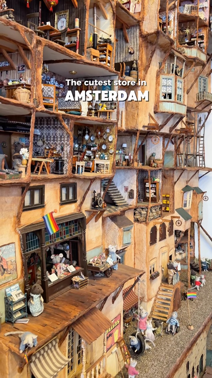 Amsterdam's Delightful Mouse Mansion Shop